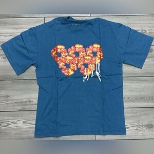 Denim Tears X Offset Blue Graphic T-Shirt New